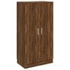 vidaXL Shoe Cabinet Brown Oak 55x35x108 cm Engineered Wood