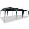 vidaXL Party Tent Green 800 x 400 x 266 cm Polyethylene and Steel