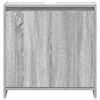 vidaXL Bathroom Cabinet Grey Sonoma 60x33x61 cm Engineered Wood