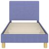 vidaXL Children's Bed Frame with Headboard Jeans Blue 80 x 160 cm