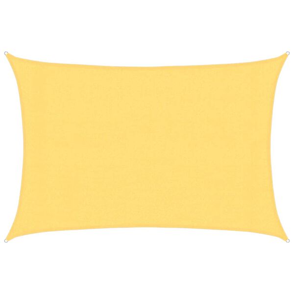 vidaXL Sunshade Sail 160 g/m² Beige 3x4.5 m HDPE