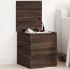 vidaXL Storage Box Brown Oak 40x42x46 cm Engineered Wood