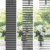 vidaXL Venetian Blinds Manual Dark Grey 130 x 100 cm Aluminium