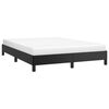 vidaXL Bed Frame without Mattress Black 135x190 cm Double Double Faux Leather