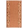 vidaXL Carpet Runner Brown 80x150 cm Anti Slip