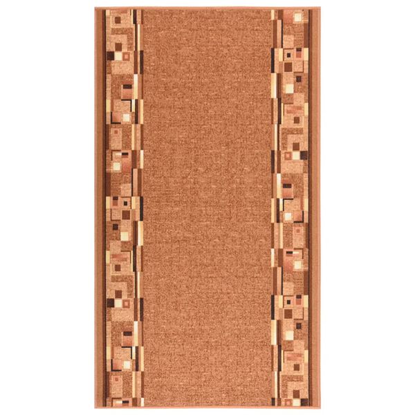 vidaXL Carpet Runner Brown 80x150 cm Anti Slip