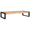 vidaXL Bathroom Shelf Brown 120 x 50 x 23 cm Soild Rough Mango Wood