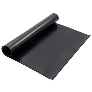 vidaXL Floor Mat Black 1.2 x 2 m Rubber
