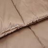 vidaXL Winter Duvet Gold 220 x 135 cm Satin and Microfiber