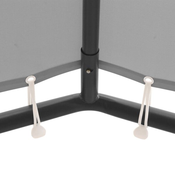 vidaXL Gazebo 4x4 m Anthracite