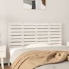 vidaXL Wall Headboard White 126x3x63 cm Solid Wood Pine