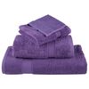 vidaXL Premium Bath Towels "SOLUND" 10 pcs Purple 100x150 cm 600 gsm