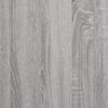vidaXL Record Cabinet Grey Sonoma 84.5x38x48 cm Engineered Wood