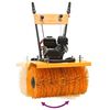 vidaXL Petrol-powered 4-in-1 Snow Thrower and Sweeper Set 6.5HP