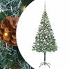 vidaXL Artificial Christmas Tree with Stand Green 180 cm PVC and Steel