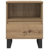 vidaXL Bedside Cabinets 2 pcs Artisan Oak 40x35x50 cm Engineered Wood