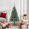 vidaXL Artificial Christmas Tree with 150 LEDs with Stand Green 120 cm