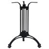 vidaXL Bistro Table Leg Black &Oslash;60x72 cm Cast Aluminium