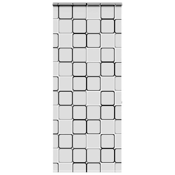 vidaXL Shower Roller Blind with Cassette 100x240 cm Fabric Width 96 cm