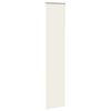 vidaXL Roller Blind Blackout Off White 45x230 cm Fabric Width 40.7 cm Polyester