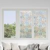 vidaXL Window Films 5 pcs Frosted 3D Rainbow Pattern PVC