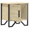 vidaXL Bedside Cabinets 2 pcs Sonoma Oak 40x30x40 cm Engineered Wood