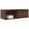 vidaXL TV Cabinets 2 pcs Brown Oak 80x31x25.5 cm Engineered Wood