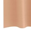 vidaXL Blackout Curtains with Rings 2 pcs Light Brown 260 x 140 cm