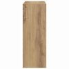 vidaXL Shoe Cabinet Artisan Oak 60 x 21 x 57 cm Engineered Wood