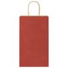 vidaXL Paper Bags 50 pcs with Handles Red 21x11x36 cm