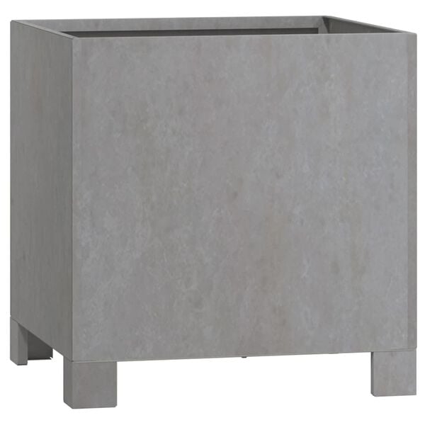 vidaXL Planters with Legs 2 pcs Rusty 30x30x30 cm Corten Steel