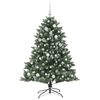 vidaXL Artificial Christmas Tree with 150 LEDs with Stand Green 150 cm