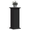 vidaXL Plant Stand Black 33x33x80 cm Engineered Wood