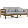 vidaXL Day Bed without Mattress Honey Brown Solid Wood Pine 90x190 cm Single