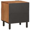 vidaXL Bedside Cabinet Brown 40 x 33 x 46 cm Solid Mango Wood