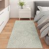 vidaXL Area Rugs Rectangular PALMERAS Green 150 x 80 cm Polyester