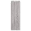 vidaXL TV Wall Cabinet Grey Sonoma 40.5x30x90 cm Engineered Wood