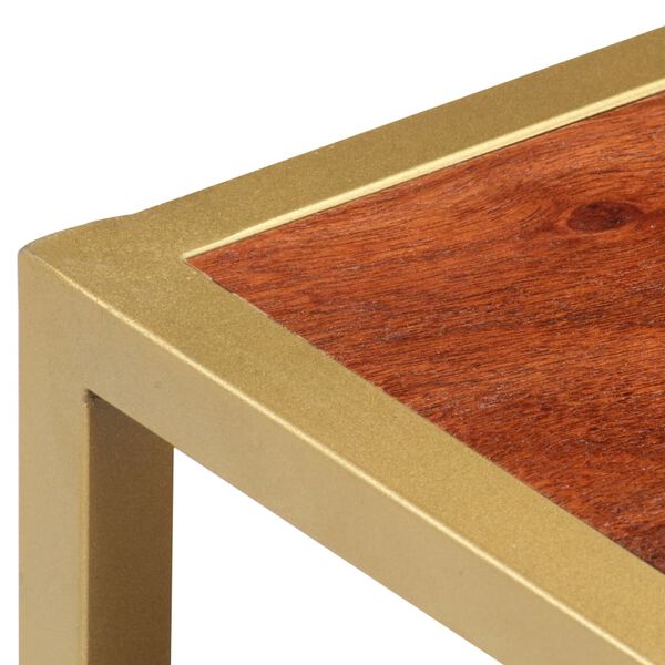 vidaXL Coffee Table 90x50x40 cm Solid Acacia Wood