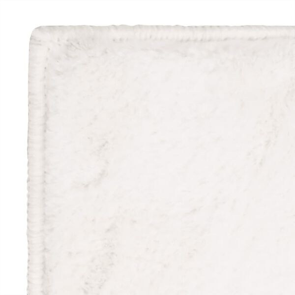 vidaXL Rug Faux Rabbit Pelt 180x270 cm Cream