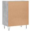 vidaXL Sideboard Concrete Grey 57x35x70 cm Engineered Wood