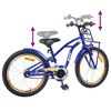 vidaXL Kids Bike 20'' for 6-11 Years Old Dark Blue