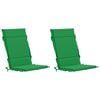 vidaXL 2-Piece High Back Chair Cushions GEMERT 2 pcs 100% Polyester