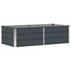 vidaXL Planter Anthracite 160 x 80 x 45 cm Steel