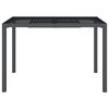 vidaXL Garden Table Anthracite 110x80x72 cm Steel