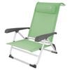 Eurotrail 2-in-1 Beach Chair Acapulco Mint Green