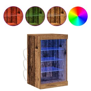 vidaXL Sideboard Old wood 41 x 37 x 67 cm Engineered Wood