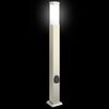 vidaXL Bollard Light with Outlet 80 cm Stainless Steel IP44