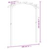 vidaXL Garden Pergola Impregnated Pinewood 180x210x40 cm