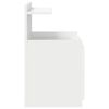 vidaXL Bedside Cabinets 2 pcs with 2 Drawers White 40x36.5x62 cm