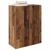 vidaXL Wall-Mounted Cabinet 2 pcs Old Wood 69.5 x 34 x 90 cm
